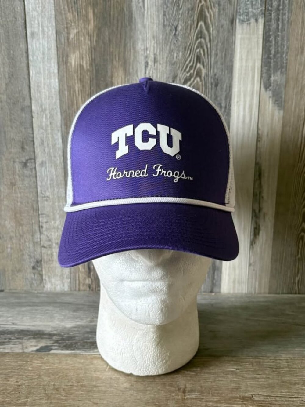 NCAA TCU Horned Frogs Nike Mesh Trucker Style Adjustable Cap Hat